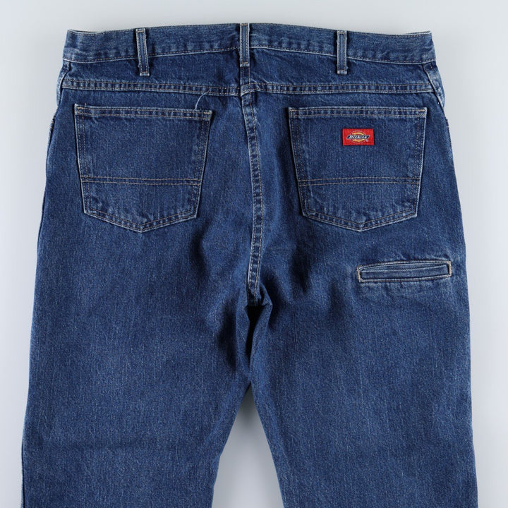 Dickies Regular Straight Denim Pants, Men's Size W38 (approx.) cotton blue type Vintage Second Hand