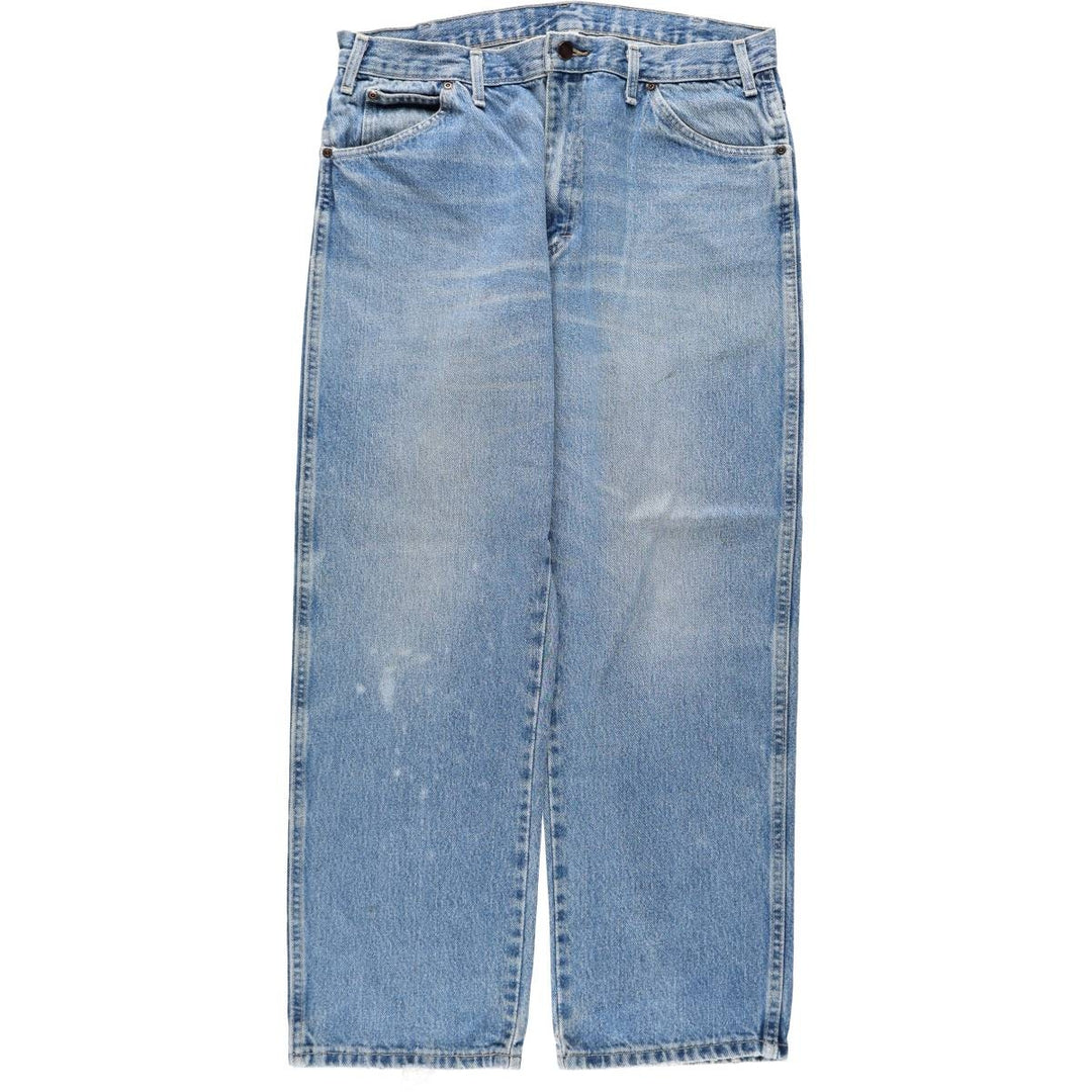 Dickies Relaxed Fit Tapered Denim Pants, Men's Size W35 (approx.) cotton blue type Vintage Second Hand