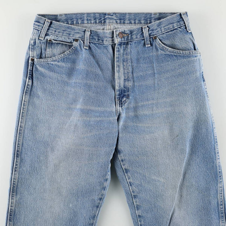 Dickies Relaxed Fit Tapered Denim Pants, Men's Size W35 (approx.) cotton blue type Vintage Second Hand