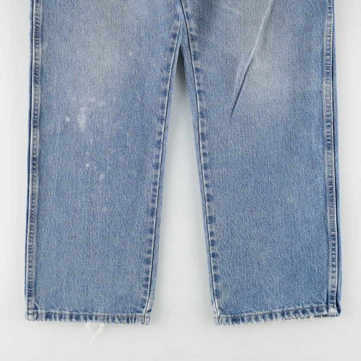 Dickies Relaxed Fit Tapered Denim Pants, Men's Size W35 (approx.) cotton blue type Vintage Second Hand