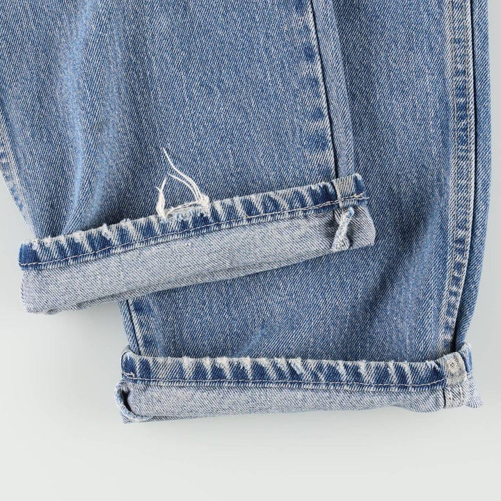 Dickies Relaxed Fit Tapered Denim Pants, Men's Size W35 (approx.) cotton blue type Vintage Second Hand