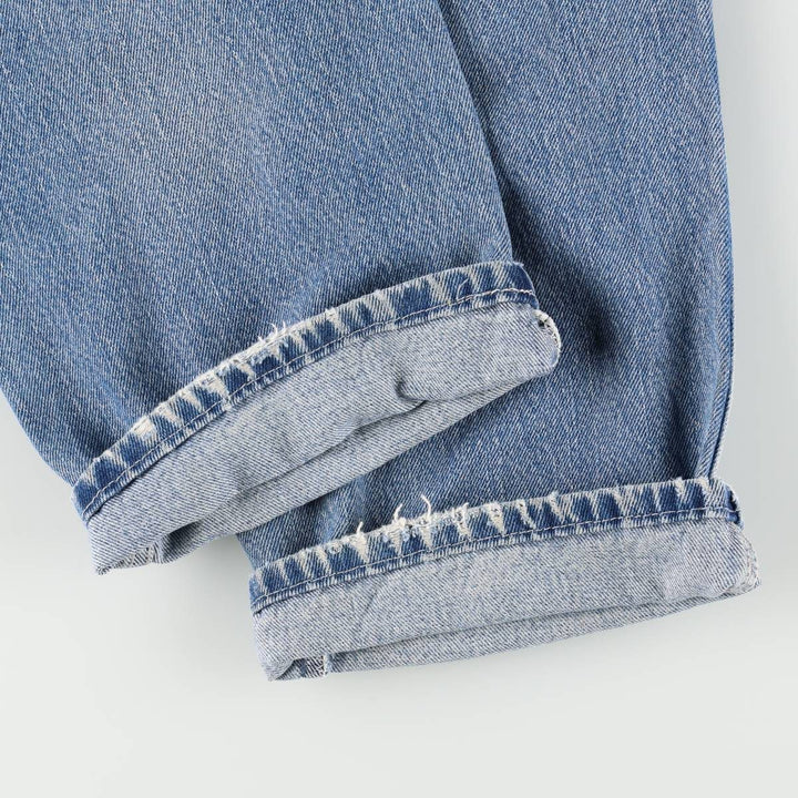 Dickies Relaxed Fit Tapered Denim Pants, Men's Size W35 (approx.) cotton blue type Vintage Second Hand