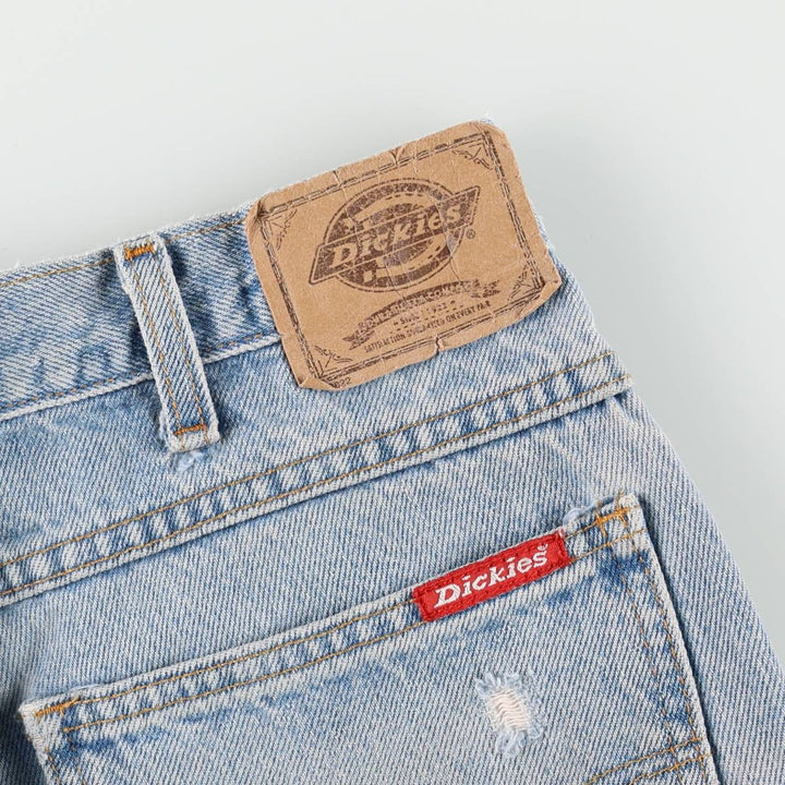 Dickies Men's Straight Denim Pants, Size W30 unclear blue type Vintage Second Hand