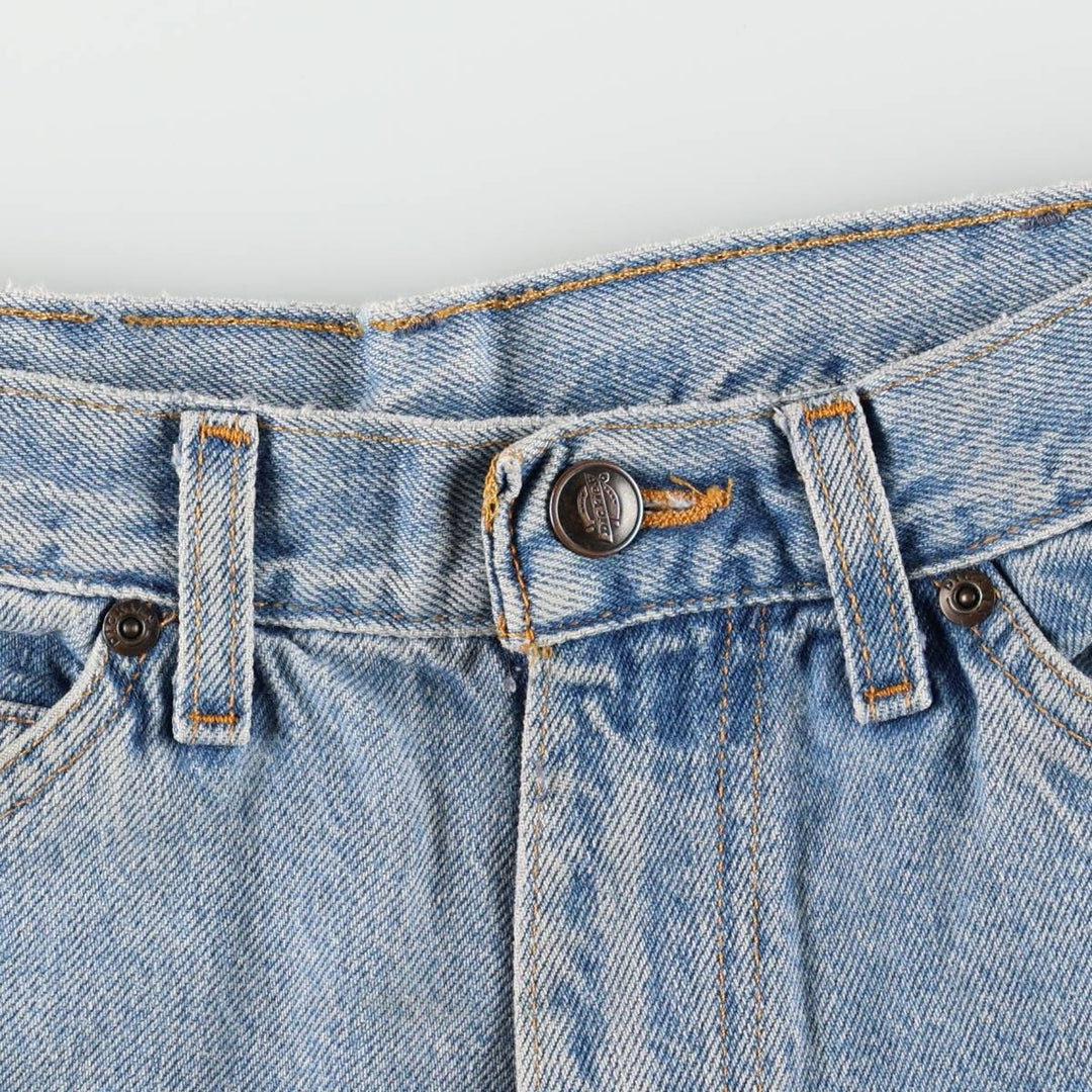 Dickies Men's Straight Denim Pants, Size W30 unclear blue type Vintage Second Hand