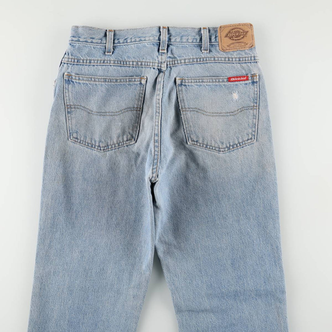 Dickies Men's Straight Denim Pants, Size W30 unclear blue type Vintage Second Hand