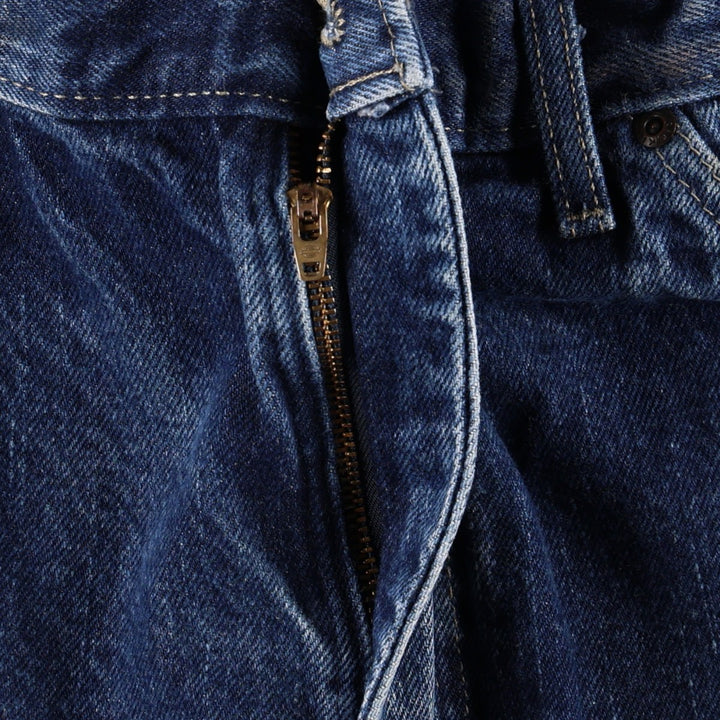 Dickies tapered denim pants for men, equivalent to W35 cotton blue type Vintage Second Hand