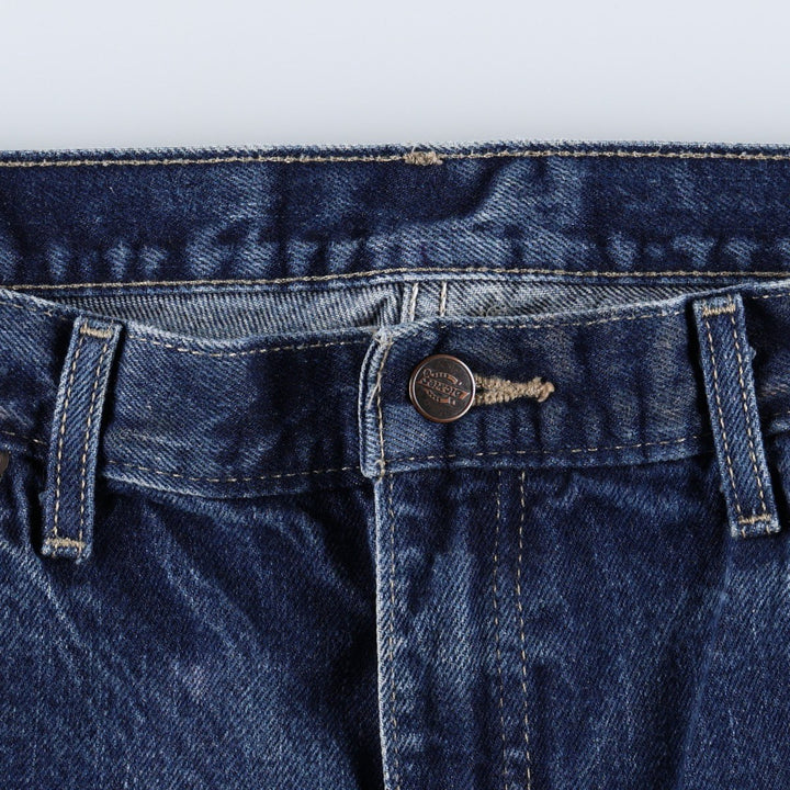 Dickies tapered denim pants for men, equivalent to W35 cotton blue type Vintage Second Hand