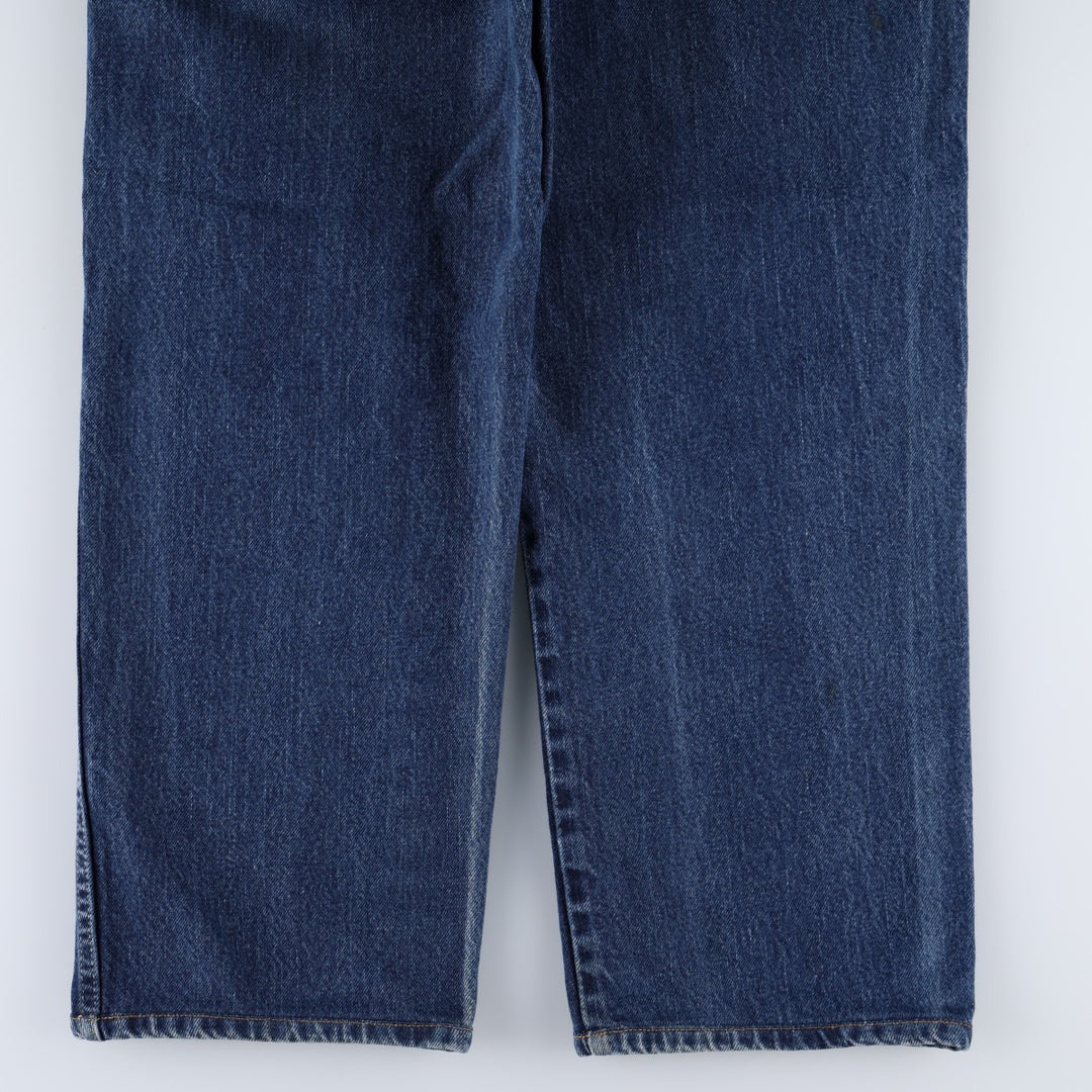 Dickies tapered denim pants for men, equivalent to W35 cotton blue type Vintage Second Hand