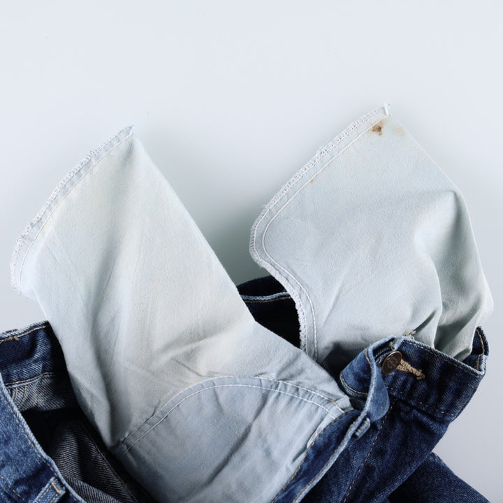 Dickies tapered denim pants for men, equivalent to W35 cotton blue type Vintage Second Hand