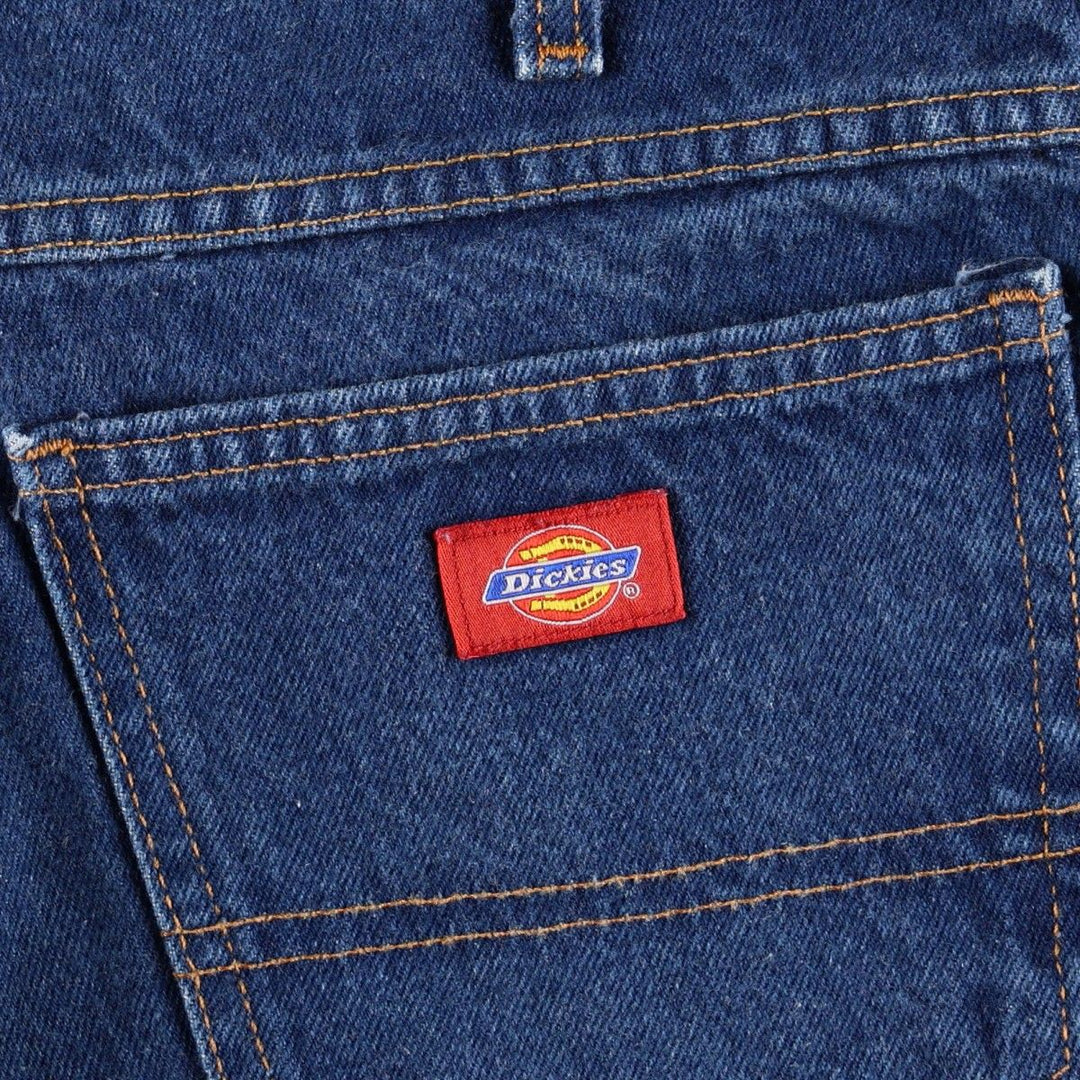 Dickies Regular Fit Straight Denim Pants, Men's, Size 34 cotton blue type Vintage Second Hand