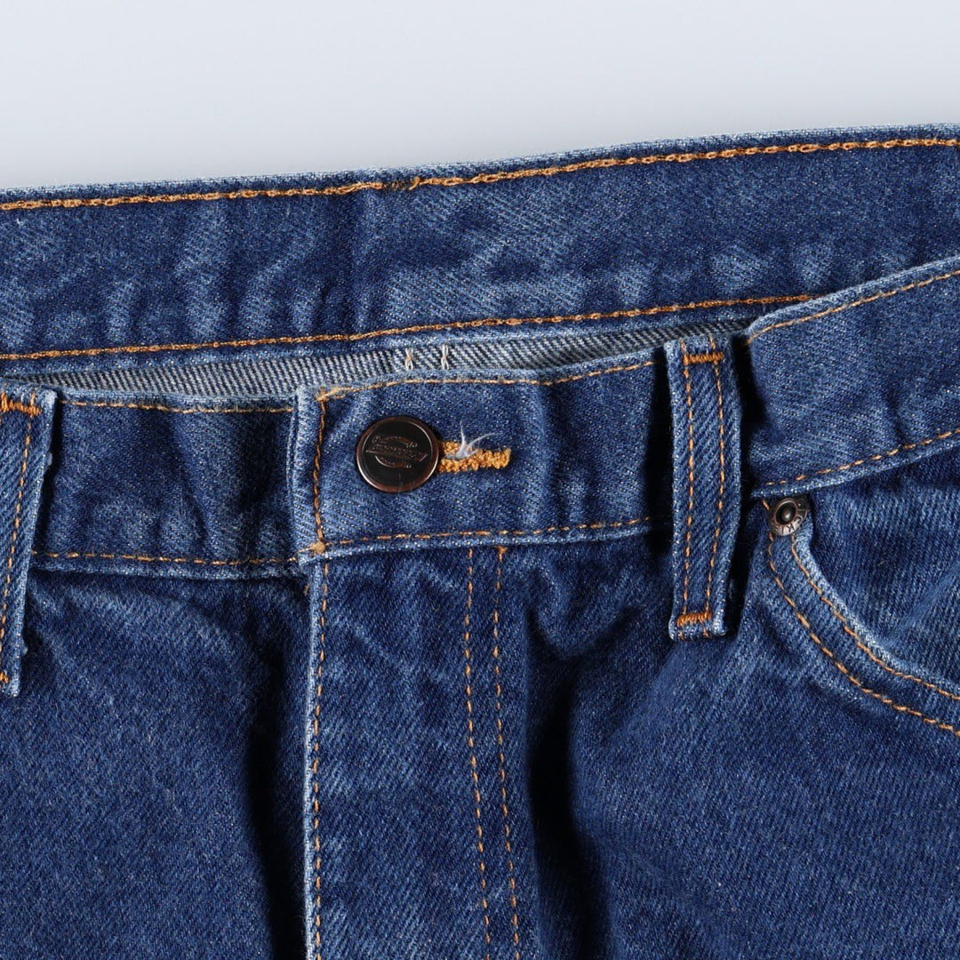 Dickies Regular Fit Straight Denim Pants, Men's, Size 34 cotton blue type Vintage Second Hand