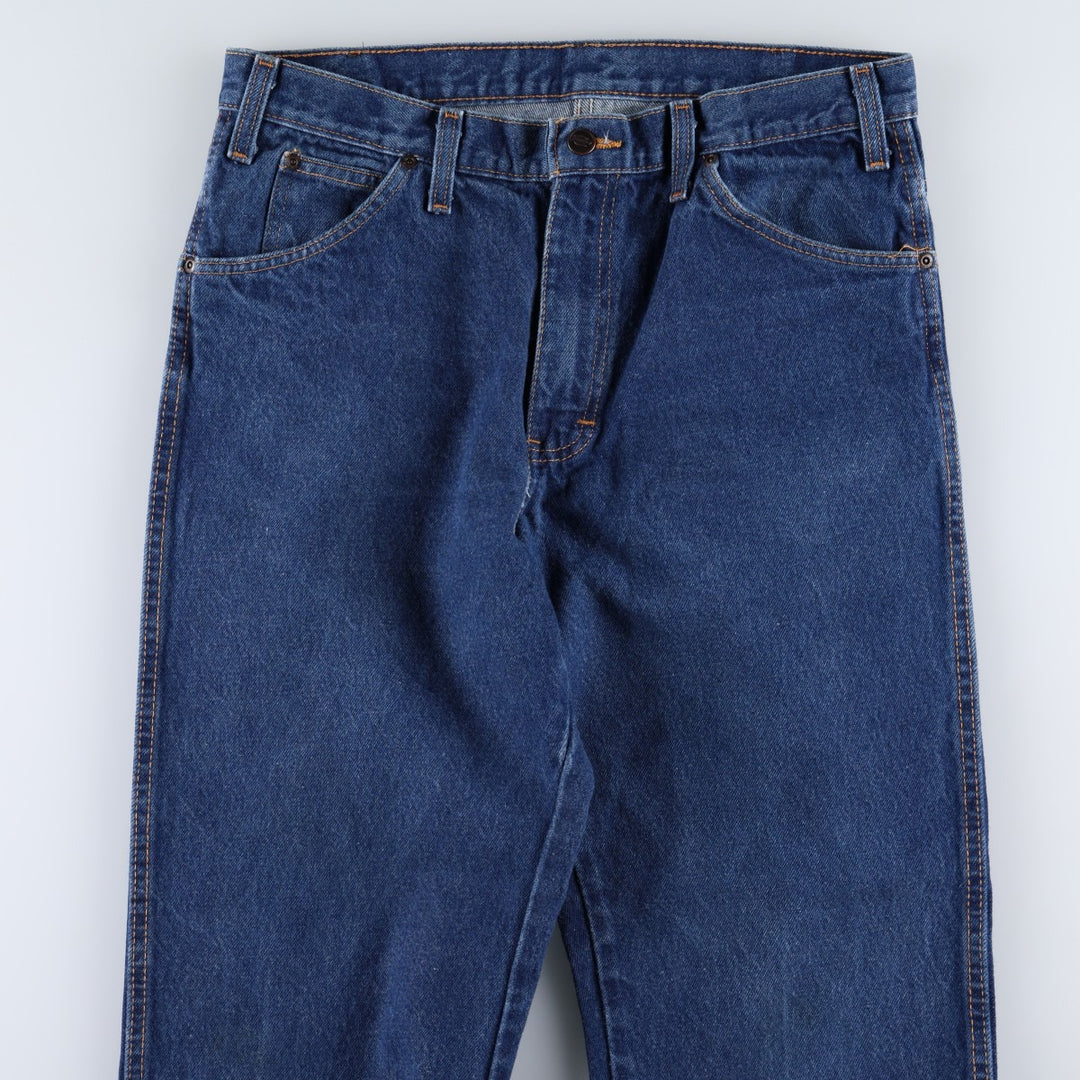 Dickies Regular Fit Straight Denim Pants, Men's, Size 34 cotton blue type Vintage Second Hand