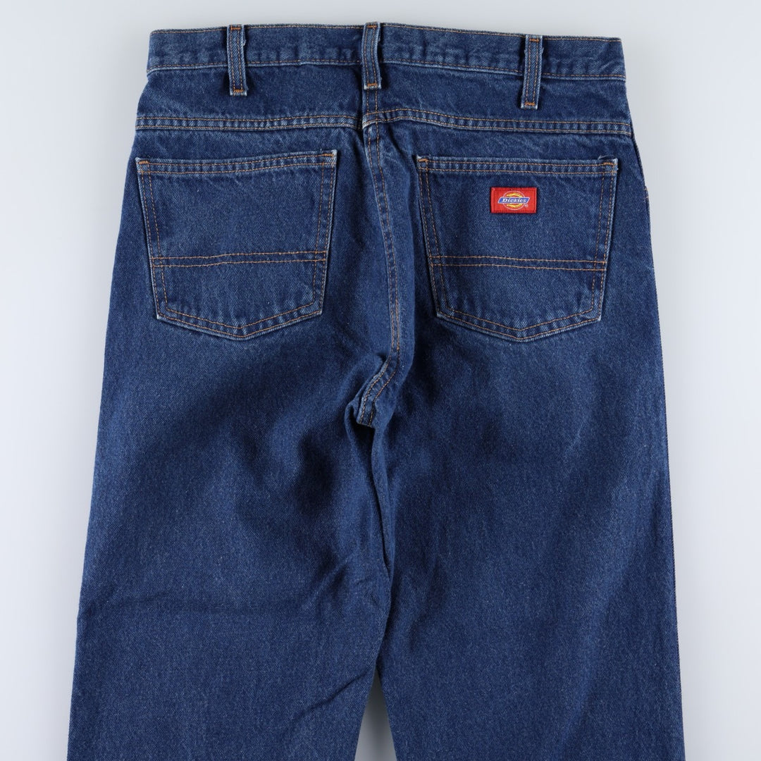 Dickies Regular Fit Straight Denim Pants, Men's, Size 34 cotton blue type Vintage Second Hand
