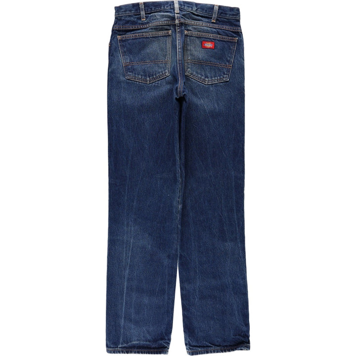 Dickies Straight Denim Pants for Men, W32 equivalent unclear blue type Vintage Second Hand