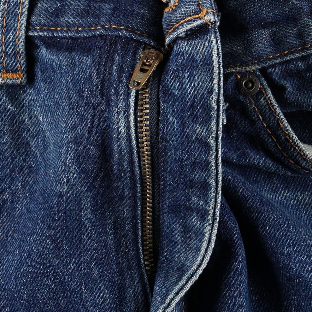 Dickies Straight Denim Pants for Men, W32 equivalent unclear blue type Vintage Second Hand