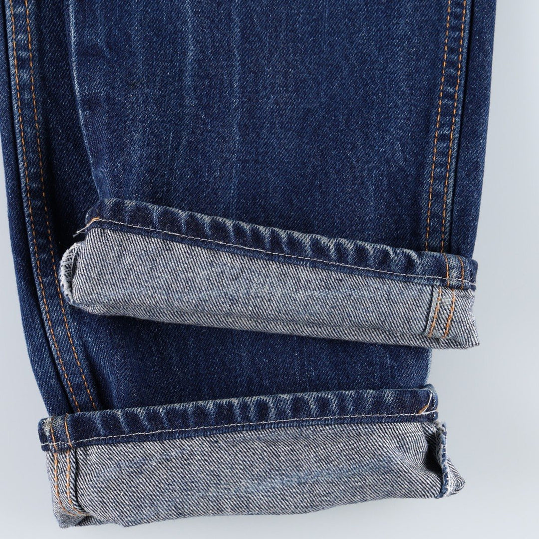 Dickies Straight Denim Pants for Men, W32 equivalent unclear blue type Vintage Second Hand