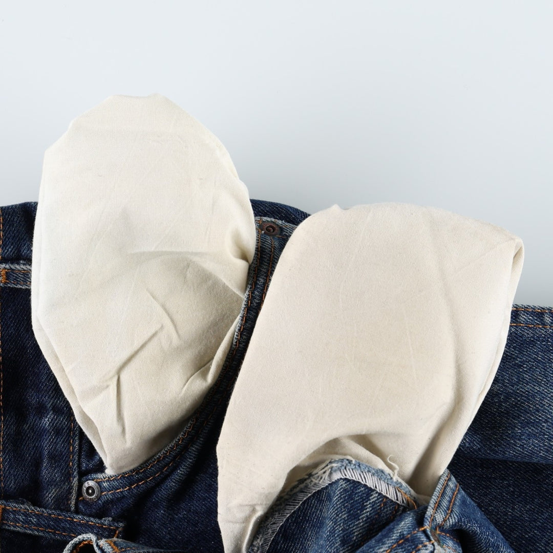 Dickies Straight Denim Pants for Men, W32 equivalent unclear blue type Vintage Second Hand
