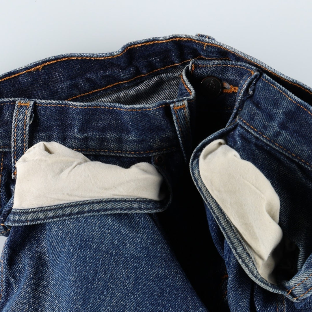 Dickies Straight Denim Pants for Men, W32 equivalent unclear blue type Vintage Second Hand