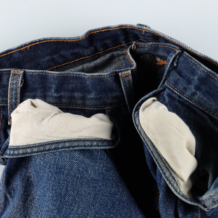 Dickies Straight Denim Pants for Men, W32 equivalent unclear blue type Vintage Second Hand