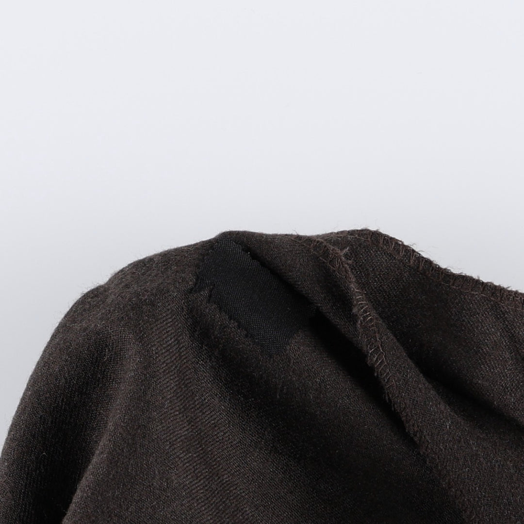 ~90'S Kabat Two-Pleat Wool Trousers, Men's W33 (approx.), Vintage wool dark chocolate Vintage Second Hand