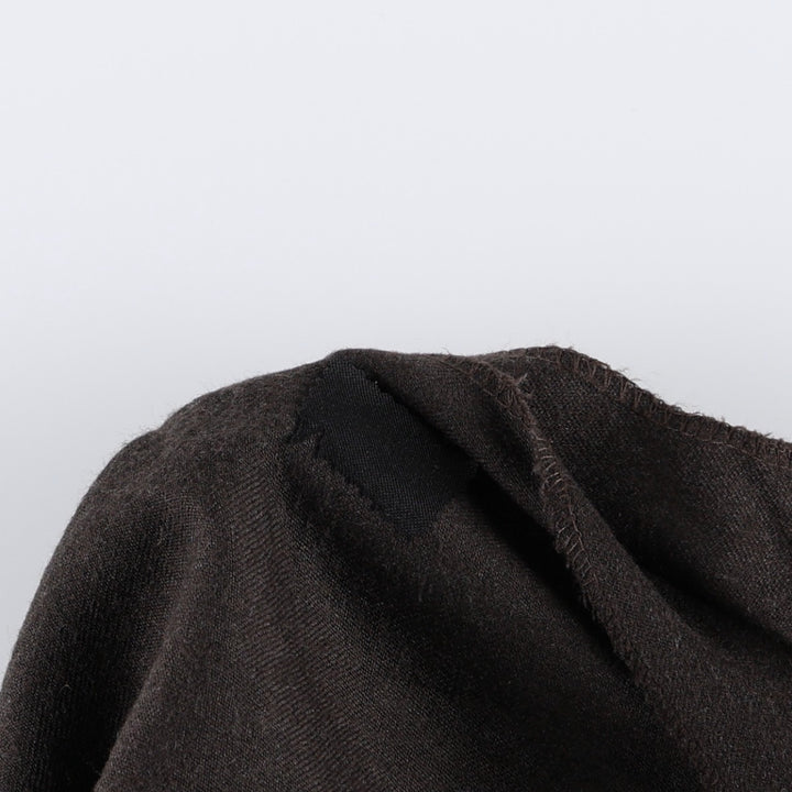 ~90'S Kabat Two-Pleat Wool Trousers, Men's W33 (approx.), Vintage wool dark chocolate Vintage Second Hand
