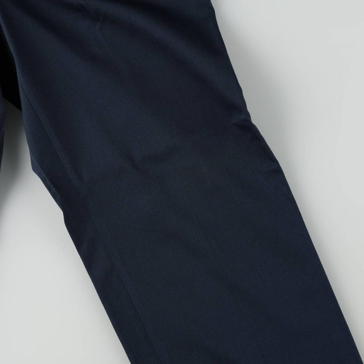 ~1990'S Norm Thompson Two-Pleat Slacks Pants, Men's Size W34 (approx.), Vintage unclear navy blue type Vintage Second Hand
