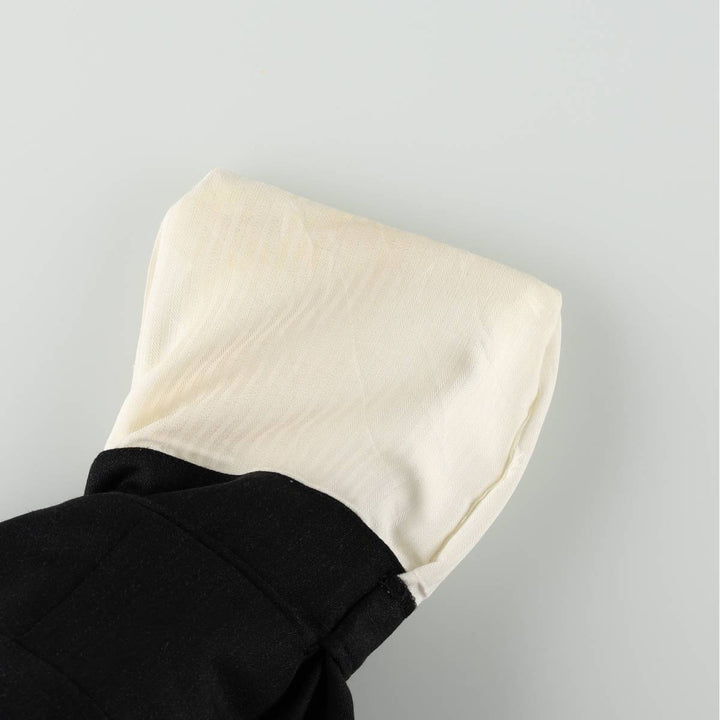 Two-pleat wool trousers, men's size W34 (approx.), vintage. wool black type Vintage Second Hand
