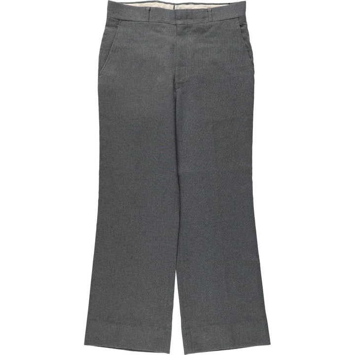 ~1990'S Sears CLASSIC COLLECTION slacks pants, men's size W33 equivalent, vintage. unclear gray type Vintage Second Hand