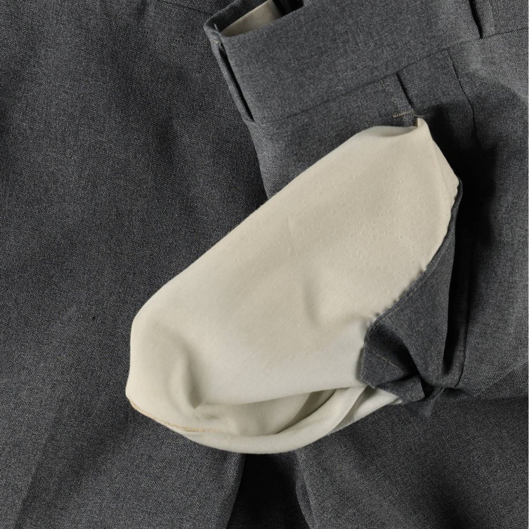 ~1990'S Sears CLASSIC COLLECTION slacks pants, men's size W33 equivalent, vintage. unclear gray type Vintage Second Hand