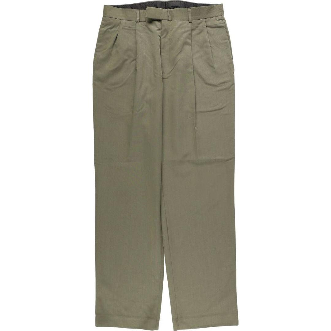 Donna Karan New York (DKNY) slacks pants, men's size W33 (approx.) unclear Khaki type Vintage Second Hand