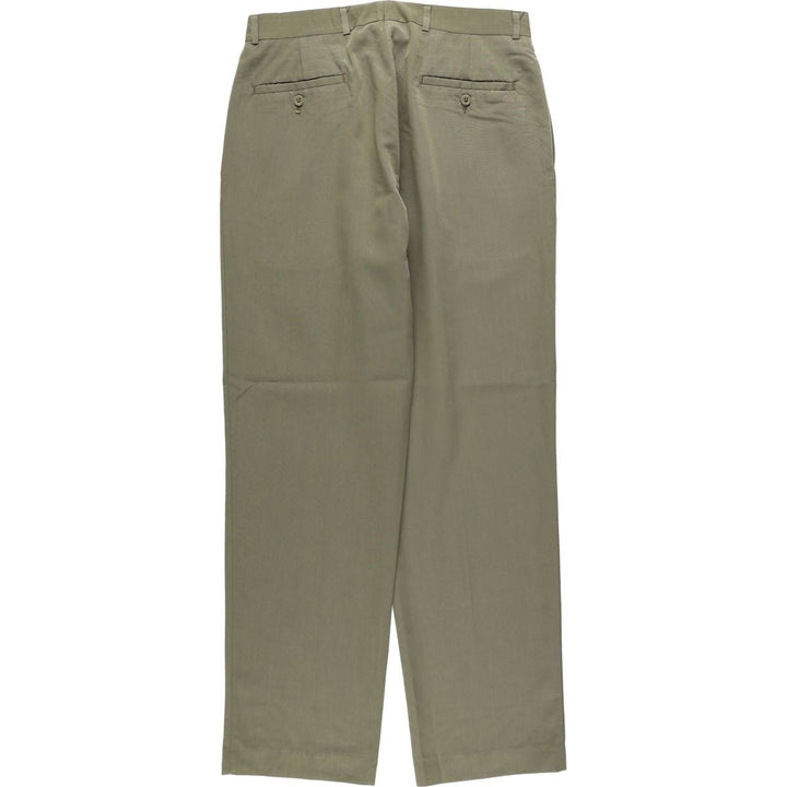 Donna Karan New York (DKNY) slacks pants, men's size W33 (approx.) unclear Khaki type Vintage Second Hand