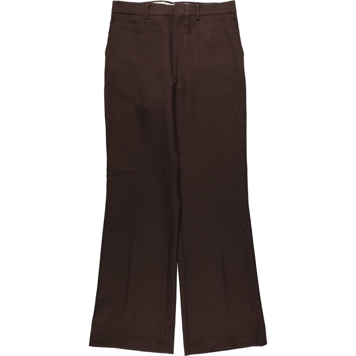 90'S Vintage Men's Slacks, Size W32 unclear dark chocolate Vintage Second Hand