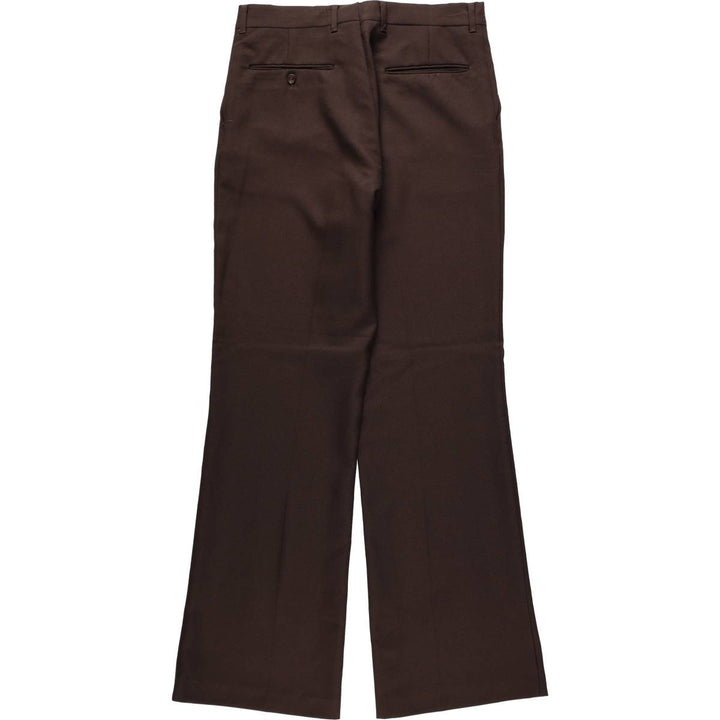 90'S Vintage Men's Slacks, Size W32 unclear dark chocolate Vintage Second Hand