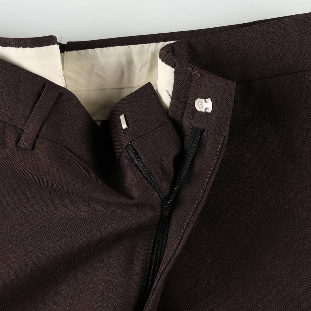 90'S Vintage Men's Slacks, Size W32 unclear dark chocolate Vintage Second Hand