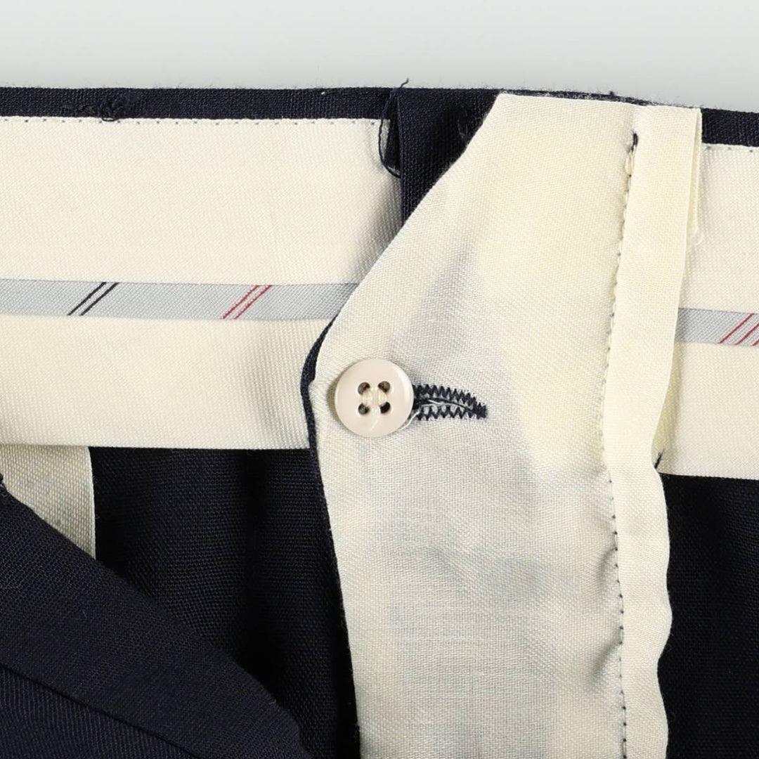 JONATHAN WOODS Men's Slacks Pants (equivalent to W35) unclear navy blue type Vintage Second Hand