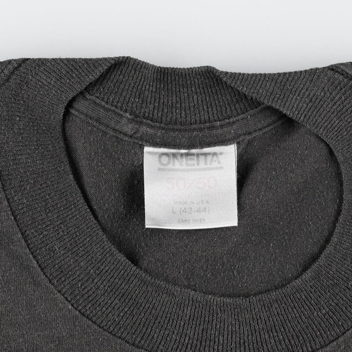 ONEITA 50 cotton Charcoal Vintage Second Hand