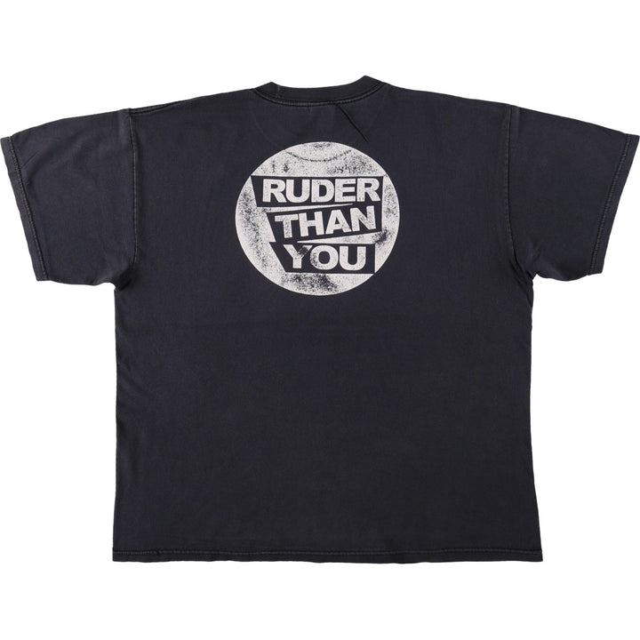 2000'S Tennessee River Runder Than You Band T-shirt, Men's XL equivalent. cotton black type Vintage Second Hand