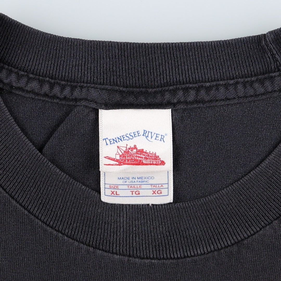 2000'S Tennessee River Runder Than You Band T-shirt, Men's XL equivalent. cotton black type Vintage Second Hand