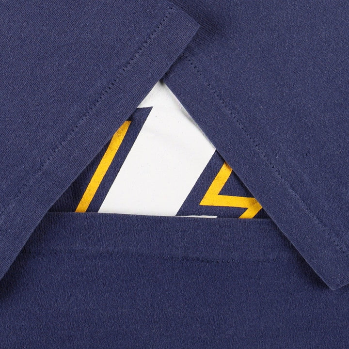 90'S Hanes NFL Los Angeles Chargers Logo Print T-Shirt, Made in USA, Men's XL (approx.), Vintage cotton navy blue type Vintage Second Hand