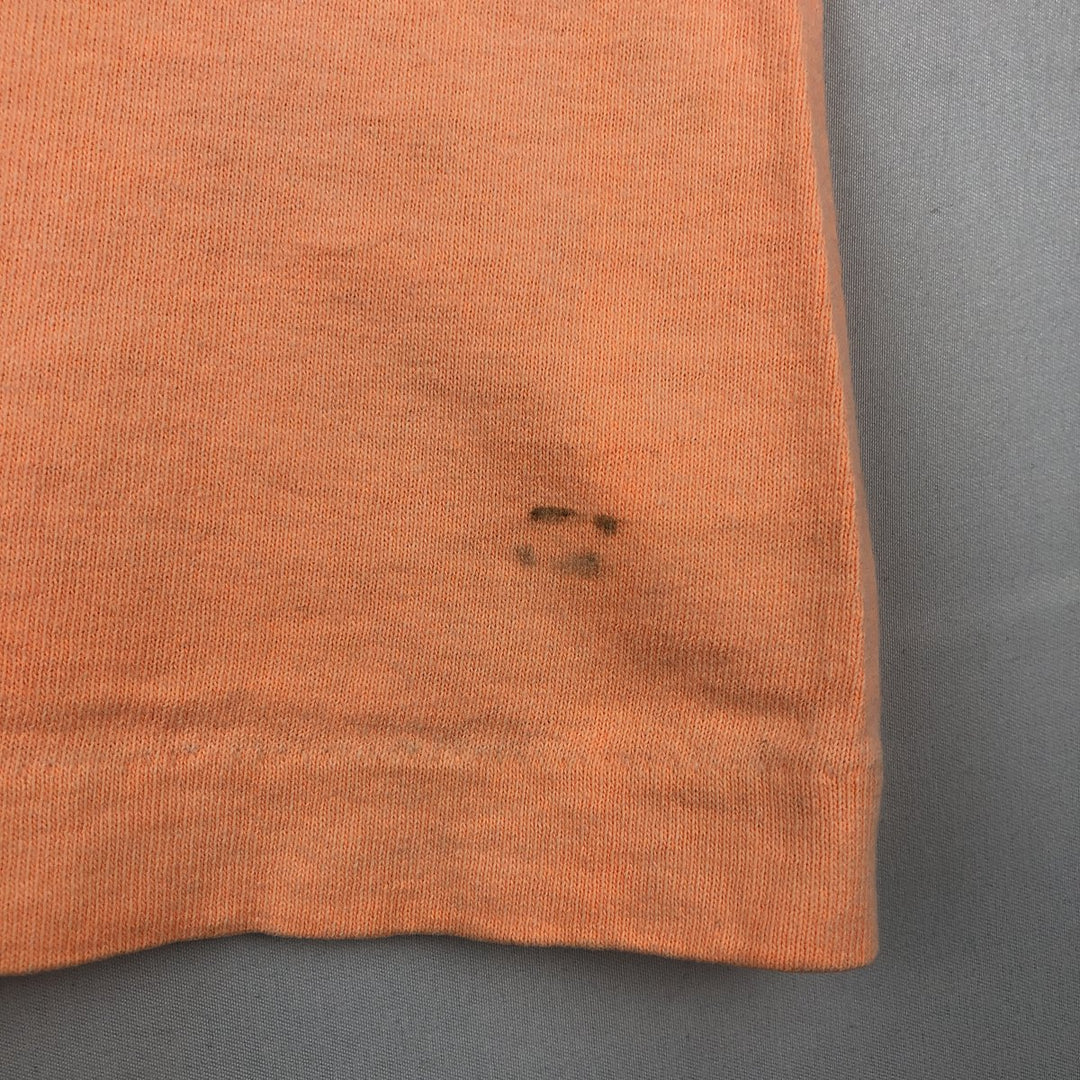 90'S Vintage Printed T-Shirt, Men's XL unclear orange type Vintage Second Hand