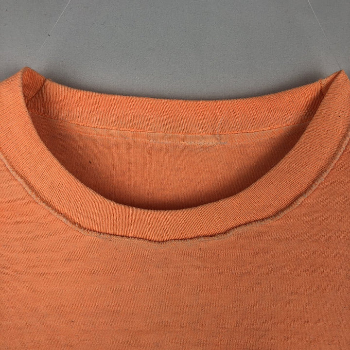 90'S Vintage Printed T-Shirt, Men's XL unclear orange type Vintage Second Hand