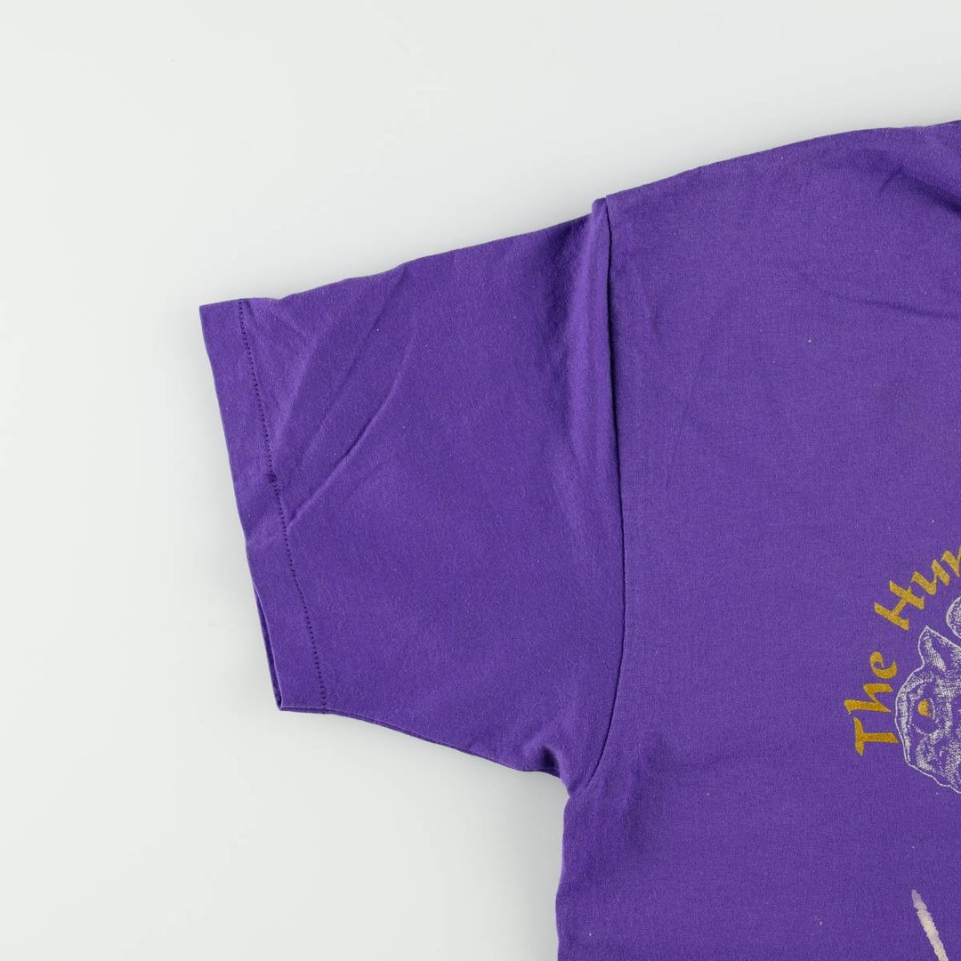 90'S Hanes COLORADO BALLET Print T-Shirt, Made in USA, Men's XL equivalent, Vintage cotton purple type Vintage Second Hand