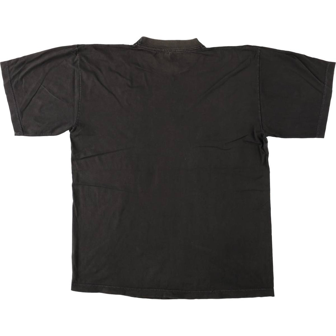 WORLD PEPE SERVICE Printed T-Shirt, Men's Size L (approx.), Vintage unclear black type Vintage Second Hand