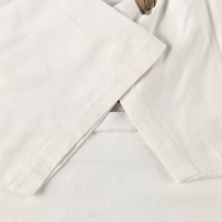 90'S OGIO Print T-Shirt, Made in USA, Men's XL equivalent, Vintage cotton white type Vintage Second Hand