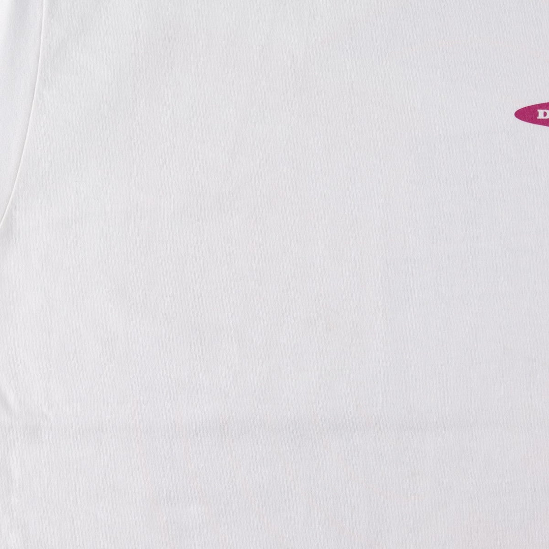 90'S Fruit of the Loom DEKUYPER advertising T-shirt, men's size XL (approx.) cotton white type Vintage Second Hand