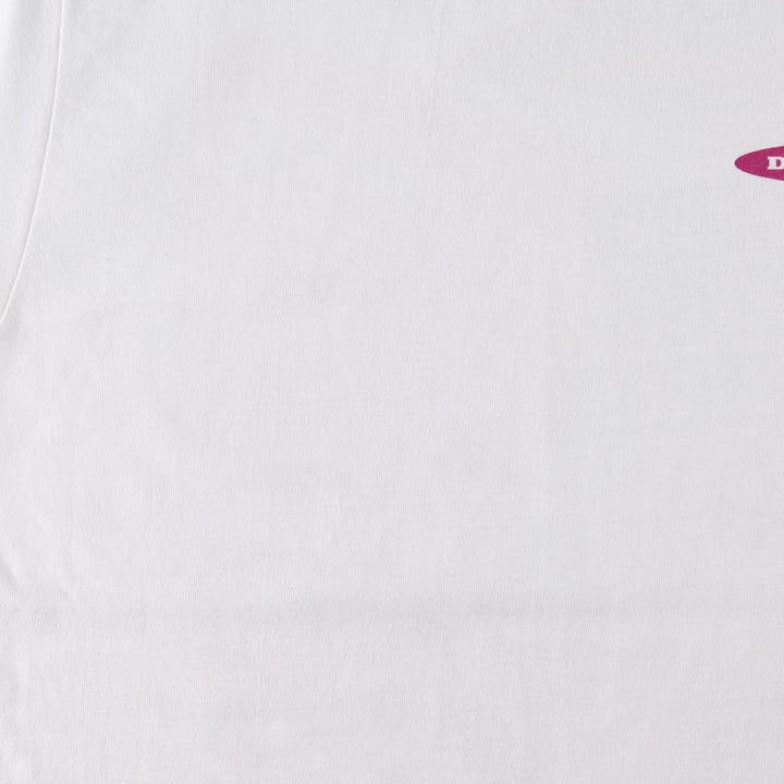 90'S Fruit of the Loom DEKUYPER advertising T-shirt, men's size XL (approx.) cotton white type Vintage Second Hand