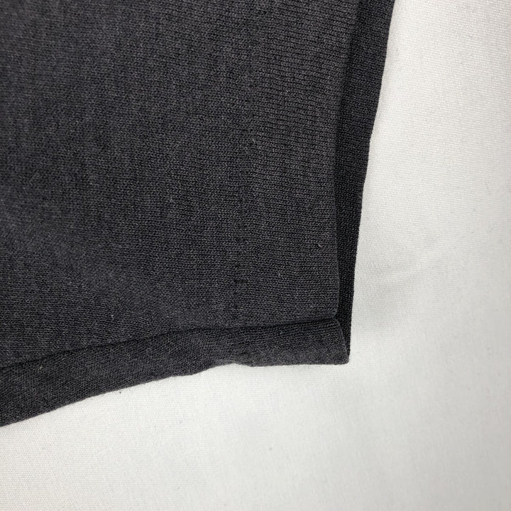 Vintage 90'S printed T-shirt, men's size M equivalent, single stitching. unclear black type Vintage Second Hand