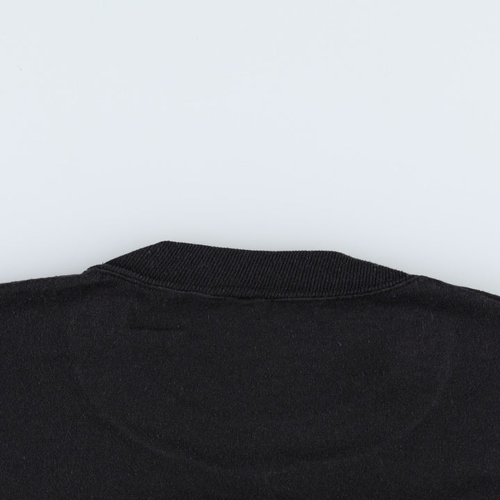 Printed T-shirt, men's size XL unclear black type Vintage Second Hand