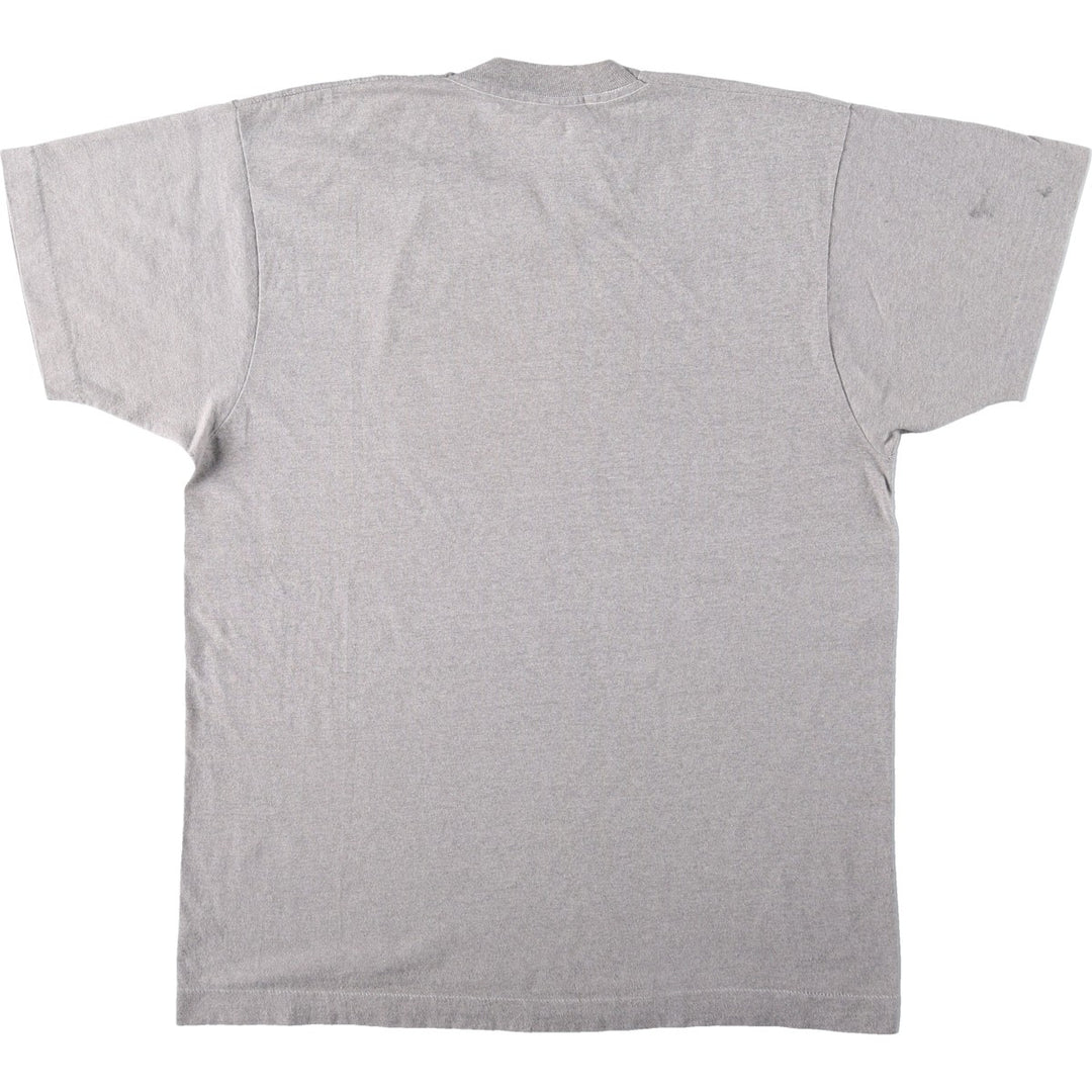 90'S SCREEN STARS Printed T-shirt Made in USA Men's XL Vintage cotton gray type Vintage Second Hand