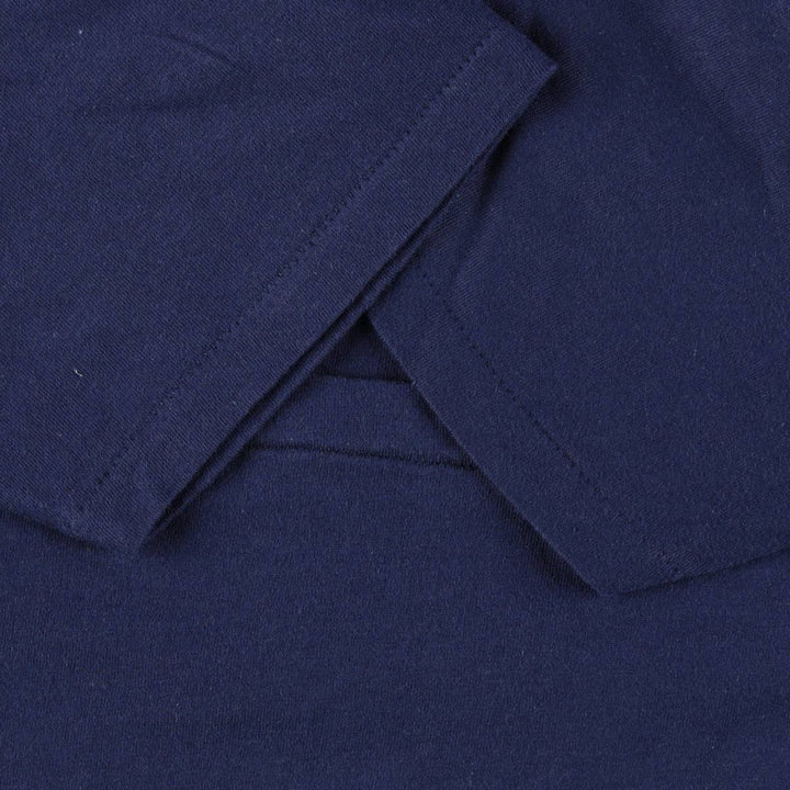 90'S Hanes BEEFY-T Print T-Shirt, Men's Size M (approx.), Vintage cotton navy blue type Vintage Second Hand